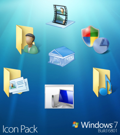 Ícones oficiais do Windows 7!