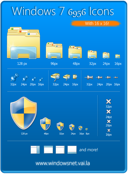 Ícones do Windows 7 no seu XP/Vista!
